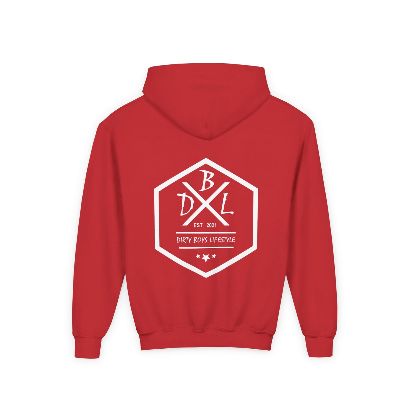 Dirty Boys Lifestyle Logo Youth Hoodie | Kids Graphic Sweatshirt