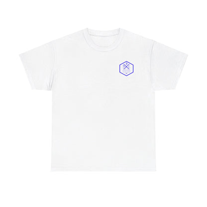 Blue Line Flag Unisex Heavy Cotton Tee