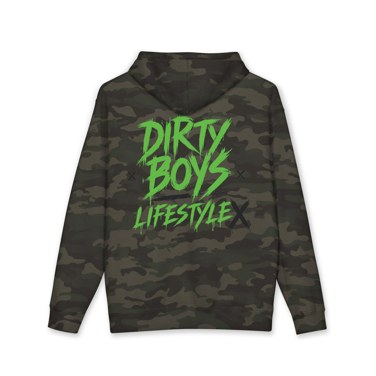 Camo Hoodie – Unisex Moto Pullover | Dirty Boys Lifestyle