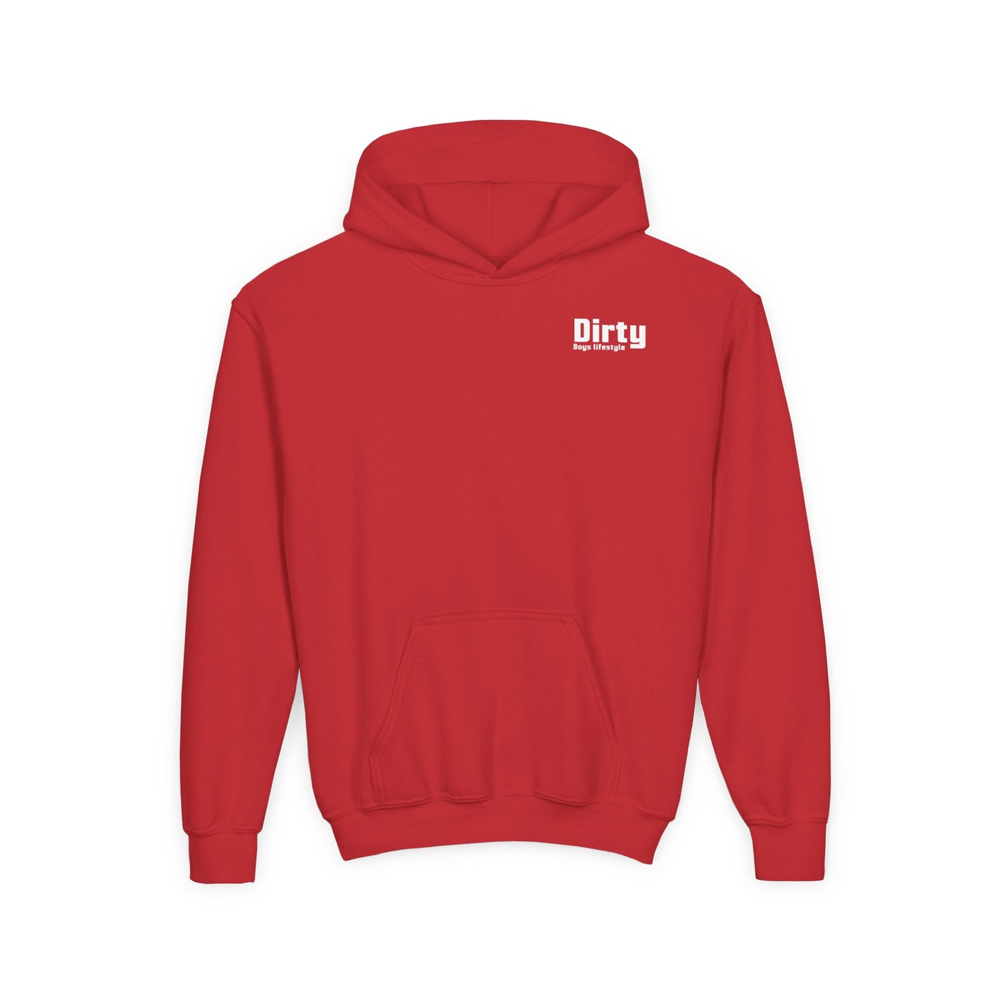 Dirty Boys Lifestyle “DBL Fish” Youth Hoodie | Kids Outdoor Graphic Sweatshirt