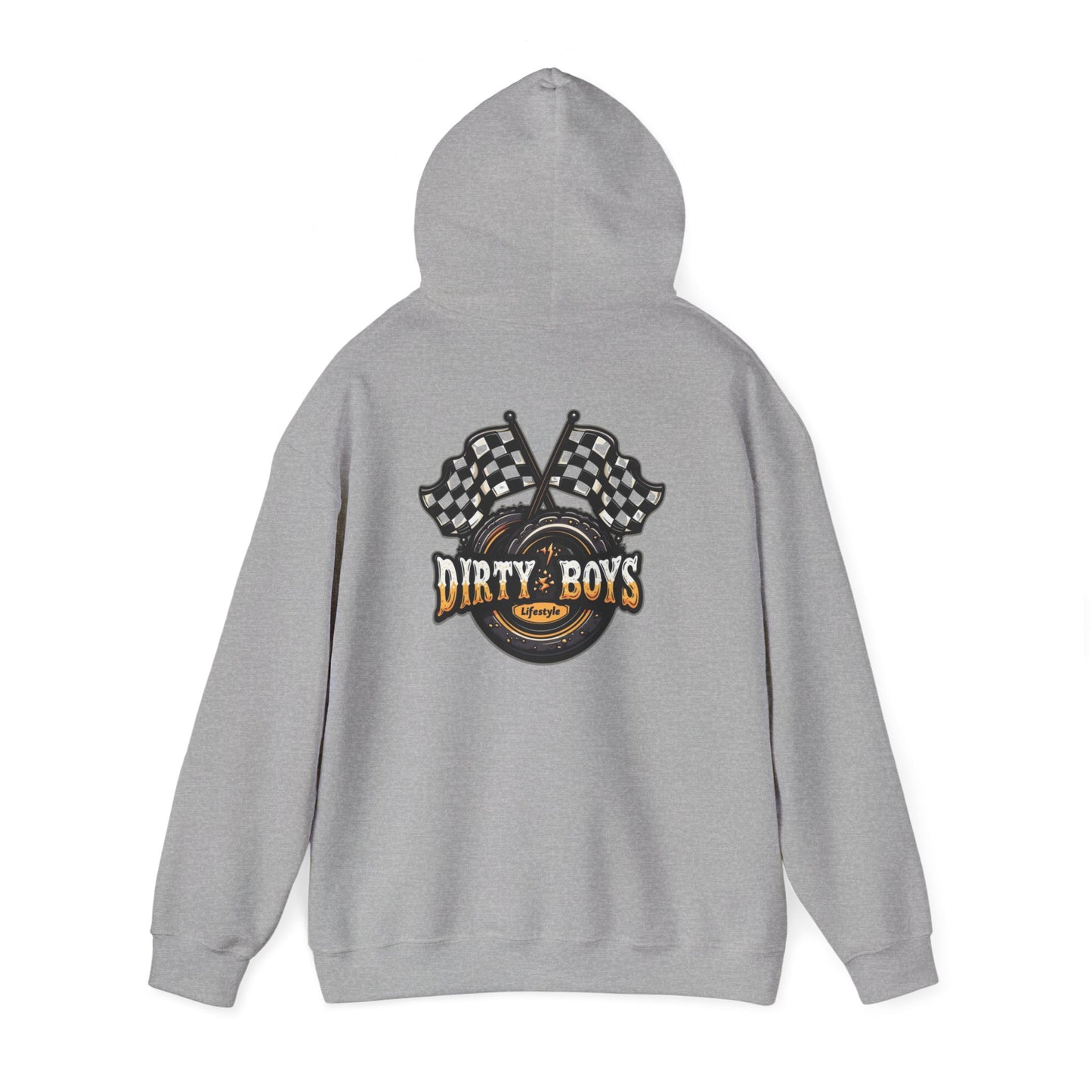 Dirty Boys Lifestyle Racing Hoodie | Moto Graphic Pullover