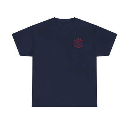 DBL Firefighter Flag Heavy Cotton Tee