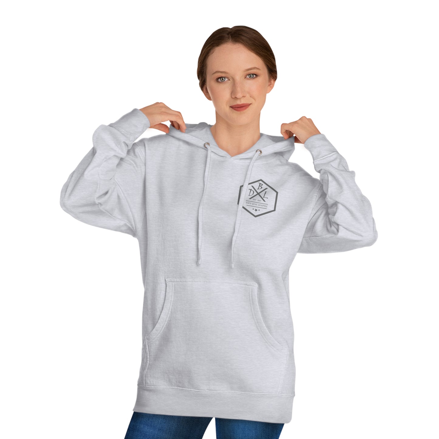 Dirty Fishing Hooded Sweatshirt Unisex