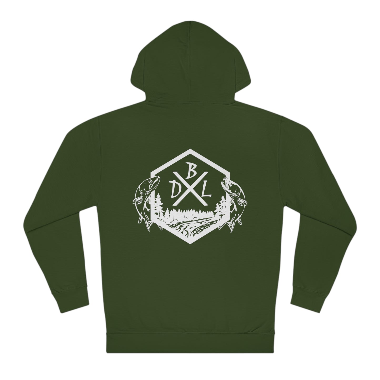 Dirty Fishing Hooded Sweatshirt Unisex