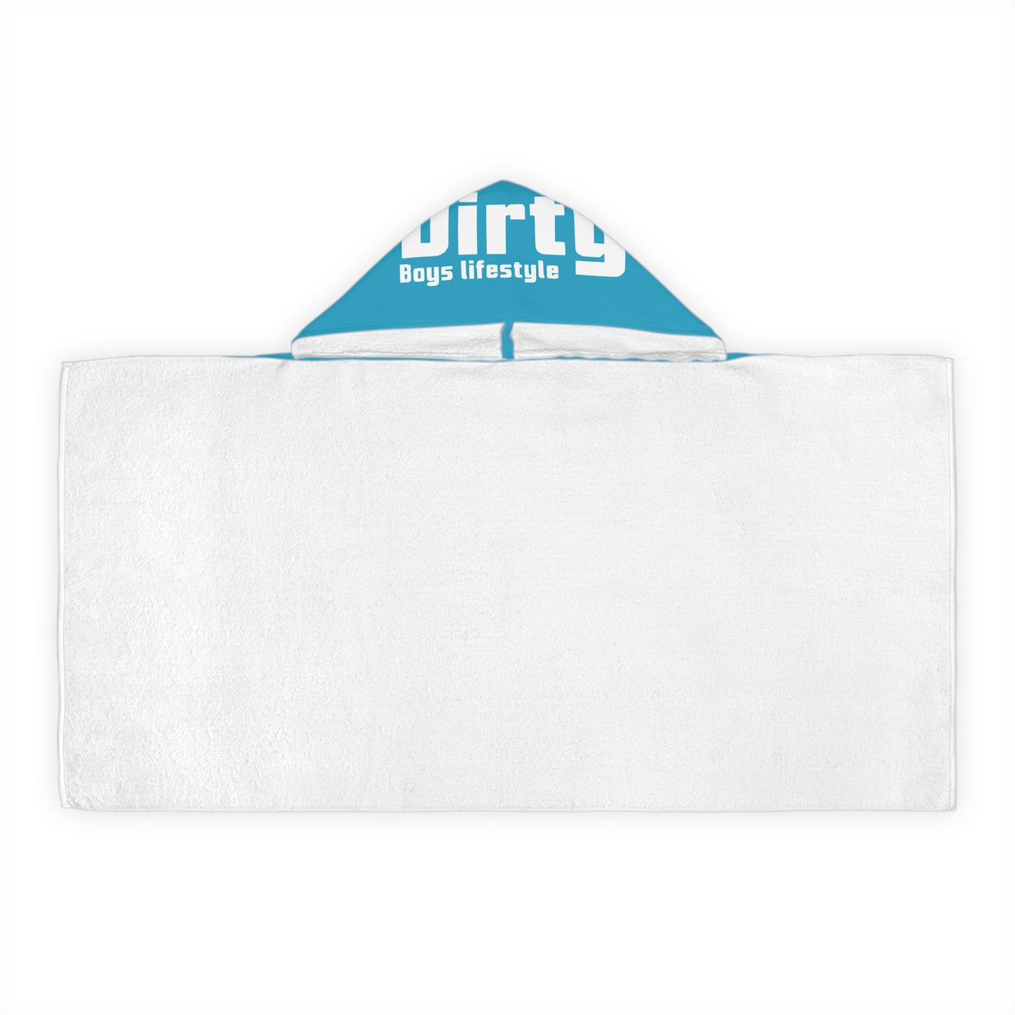 Dirty Boys Lifestyle “Dirty Cow” Youth Hooded Towel | Kids Bath & Pool Wrap