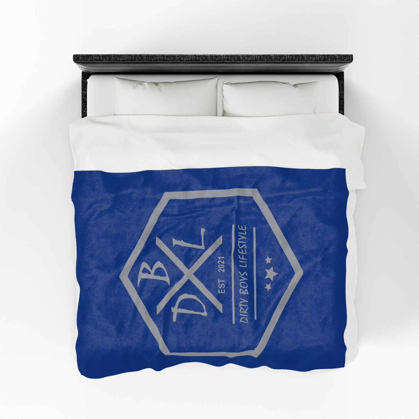 Dirty Boys Lifestyle Cozy Fleece Blanket | Soft Plush Throw