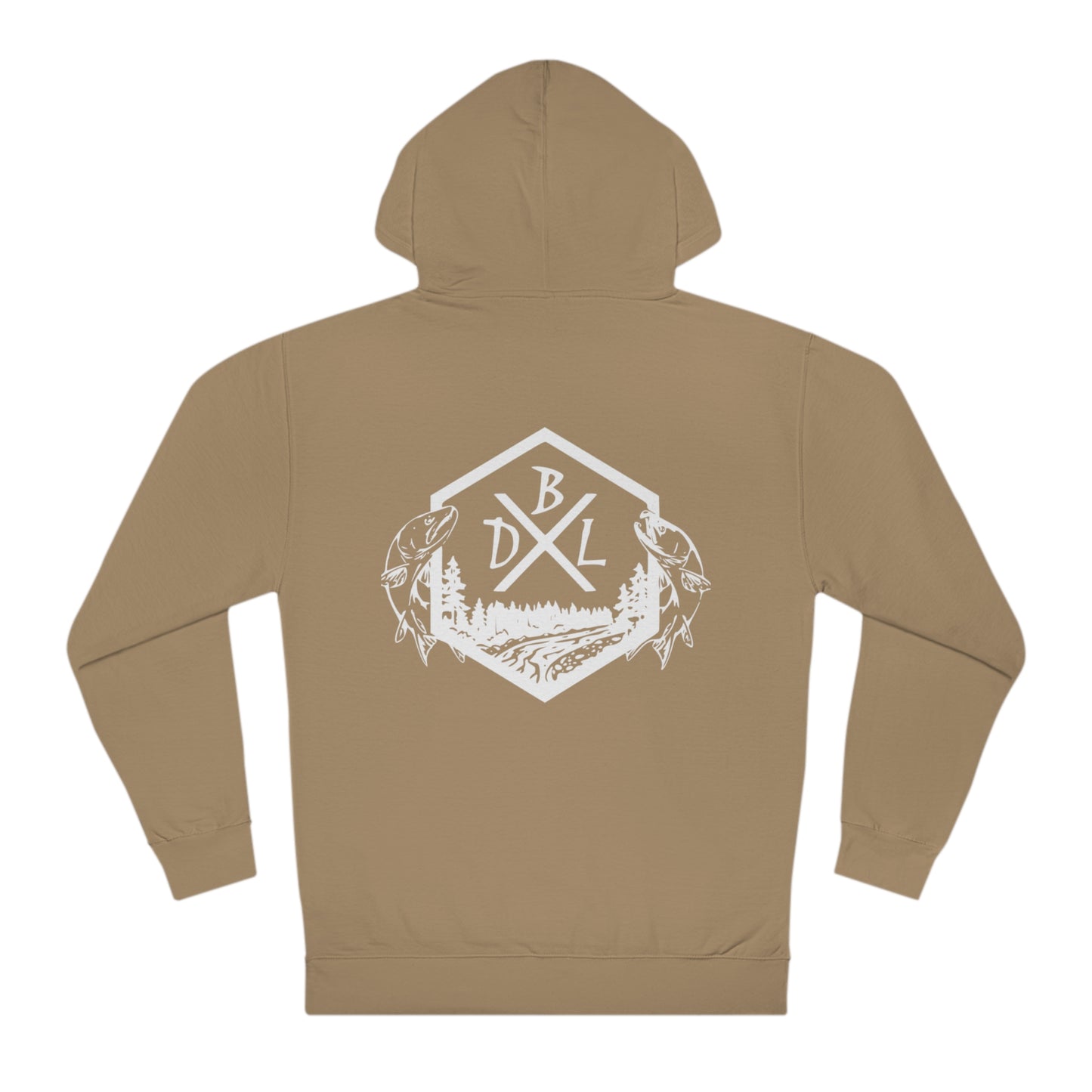 Dirty Fishing Hooded Sweatshirt Unisex