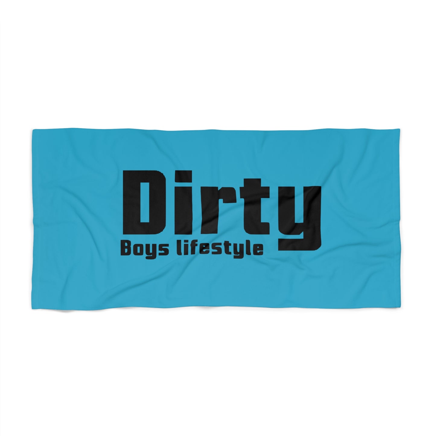 Dirty Boys Lifestyle Beach Towel | Double-Sided Graphic Summer Essential