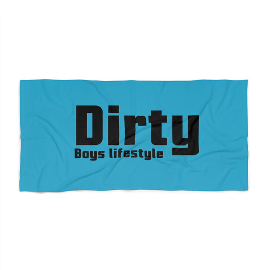Dirty Boys Lifestyle Beach Towel | Double-Sided Graphic Summer Essential