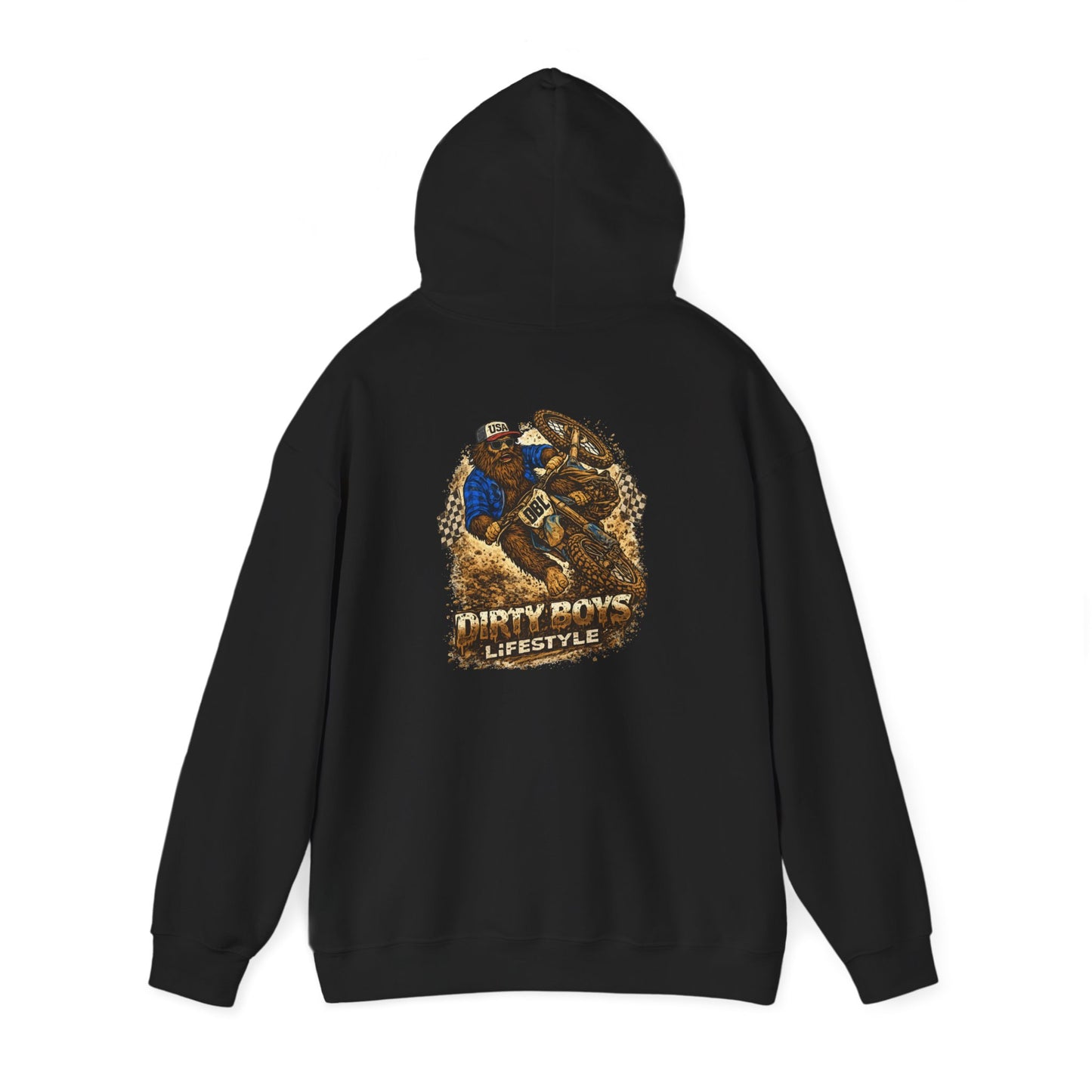 Dirty Boys Lifestyle Moto Graphic Hoodie