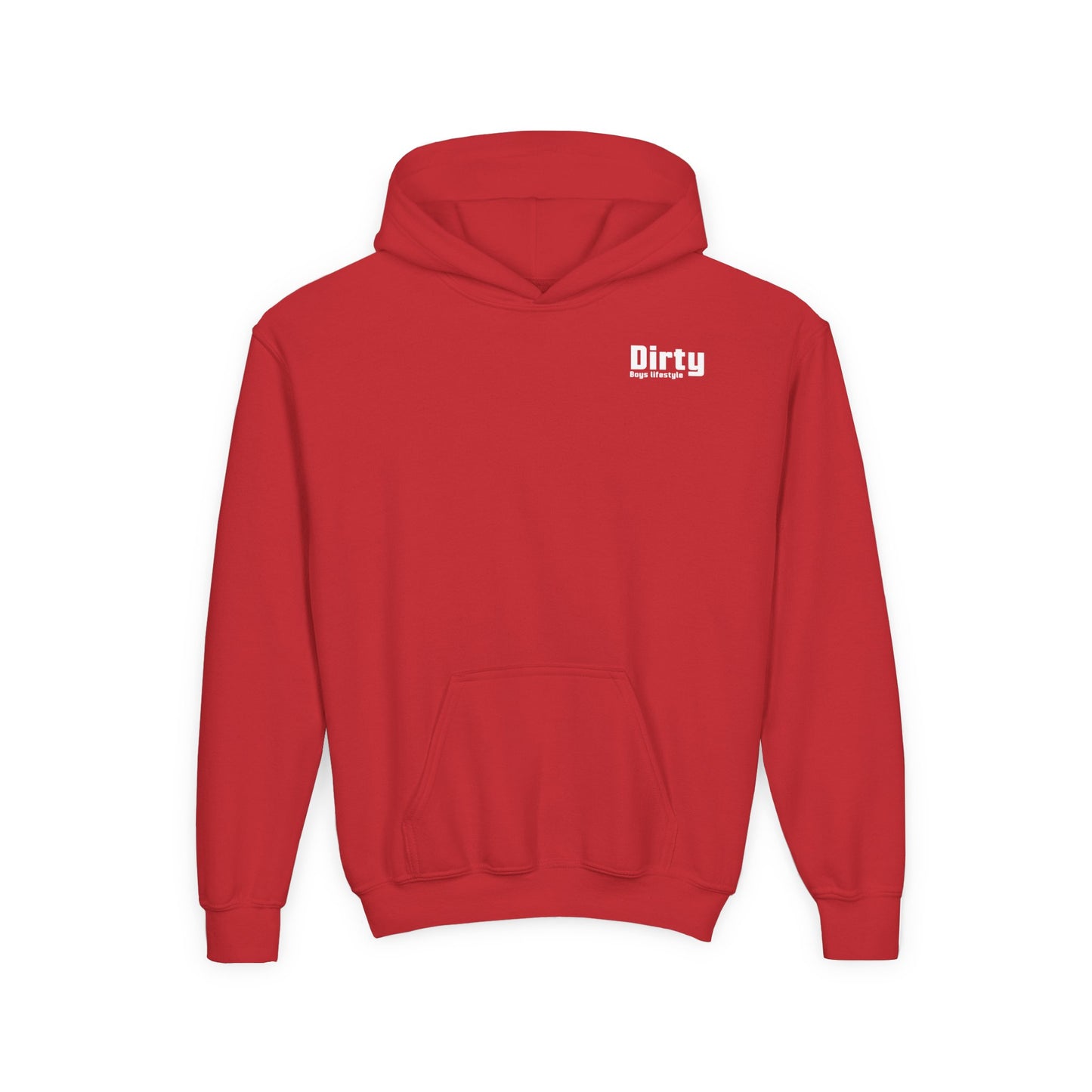 Dirty Boys Lifestyle Logo Youth Hoodie | Kids Graphic Sweatshirt