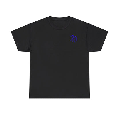 Blue Line Flag Unisex Heavy Cotton Tee