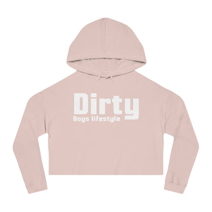 Dirty Boys Cropped Hooded Sweatshirt