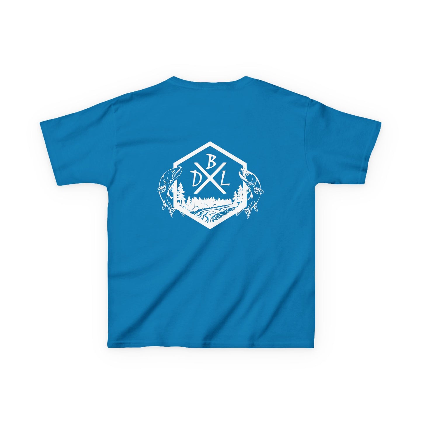 Dirty Boys Lifestyle “DBL Fish” Youth Tee | Kids Outdoor Graphic Shirt