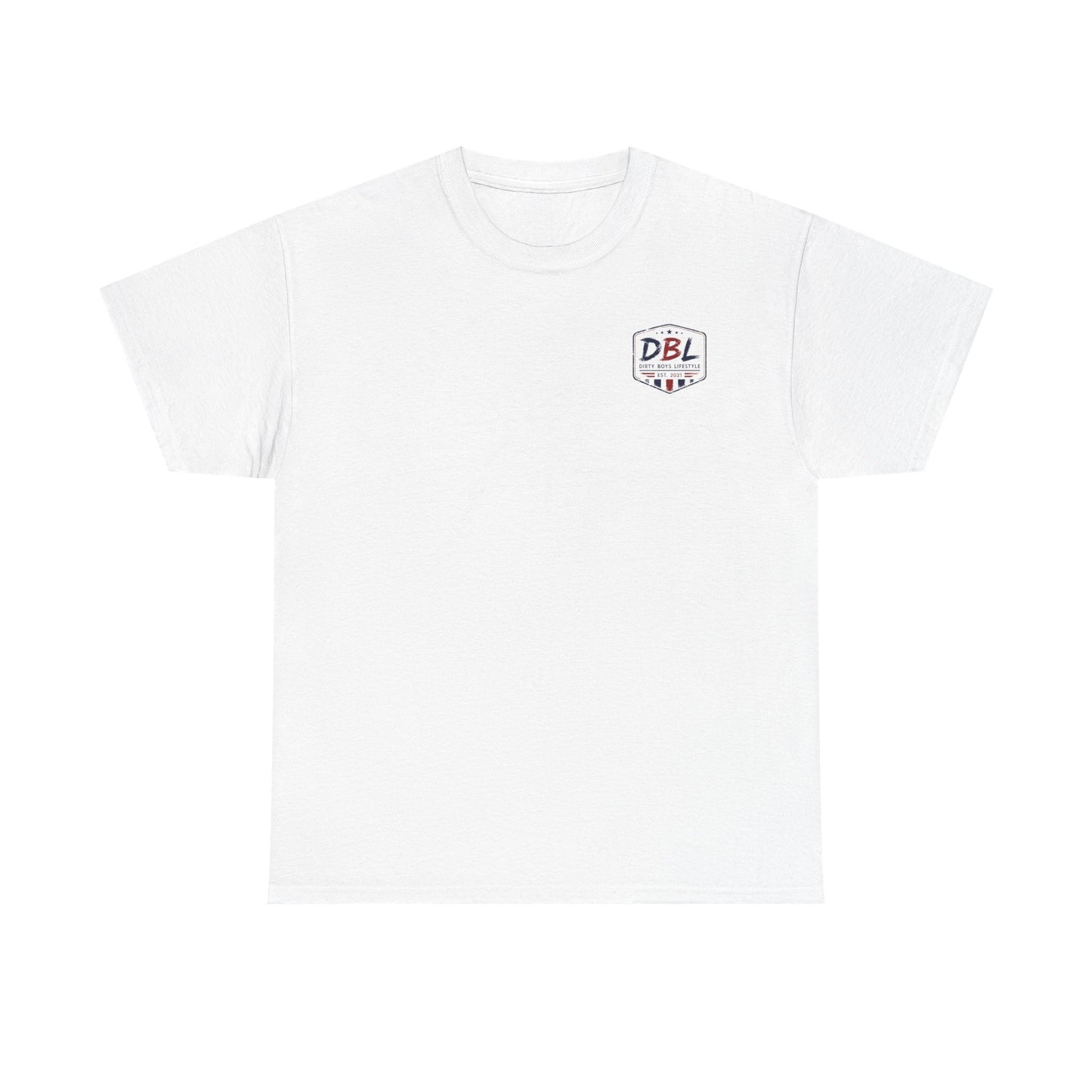 DBL Skull & Flags Tee | Motocross Racing T-Shirt