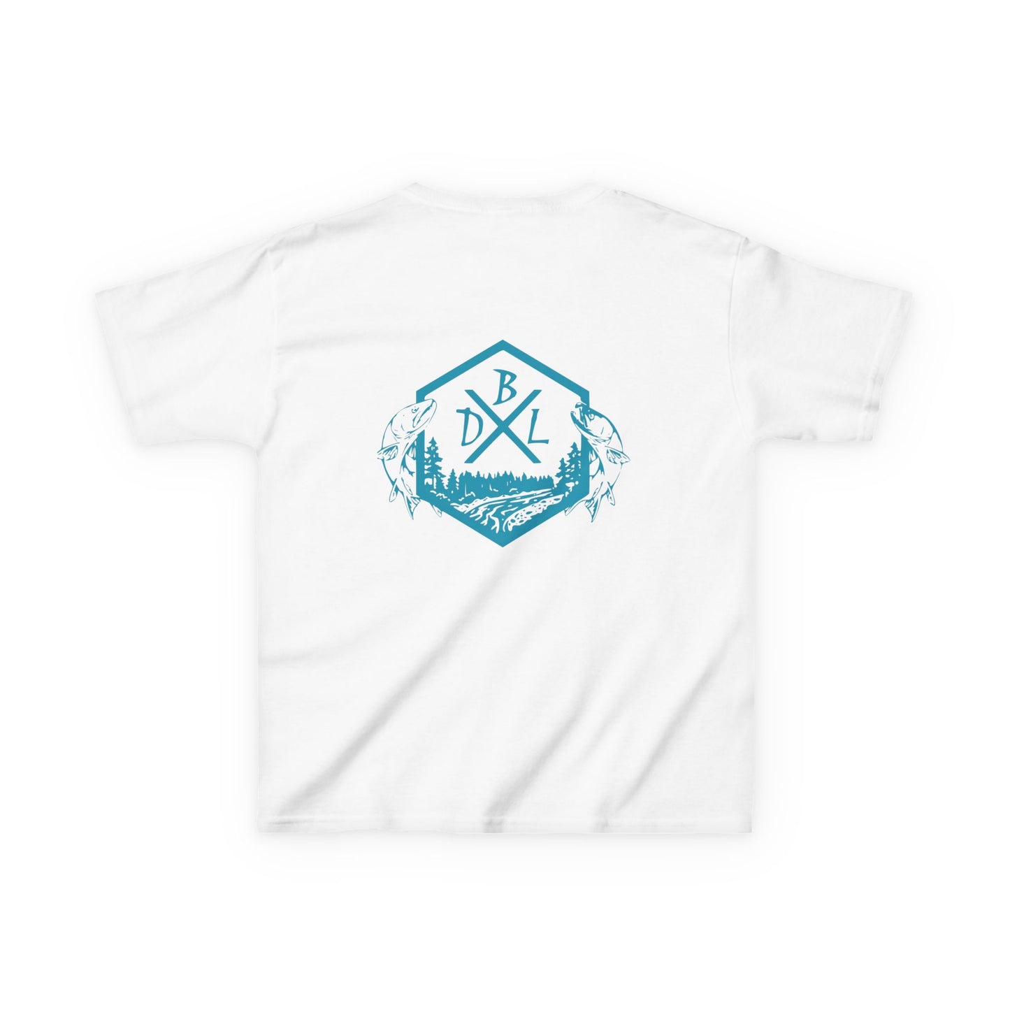 Dirty Boys Lifestyle “DBL Fish” Youth Tee | Kids Outdoor Graphic Shirt