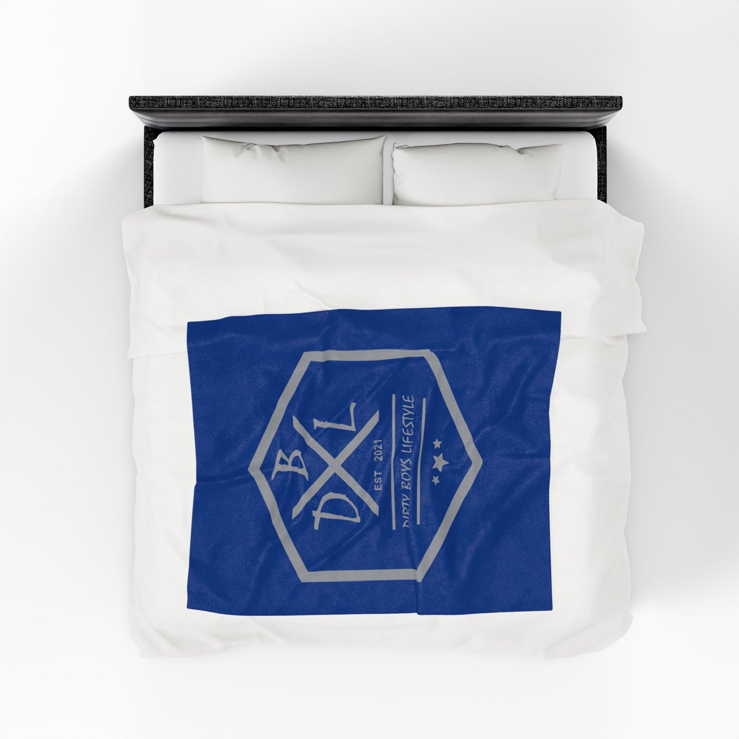 Dirty Boys Lifestyle Cozy Fleece Blanket | Soft Plush Throw