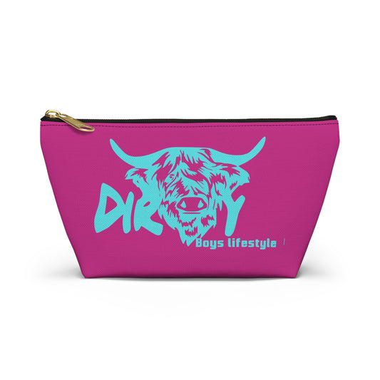 Dirty Boys Lifestyle “Dirty Cow” Accessory Pouch | Fun Makeup & Travel Bag