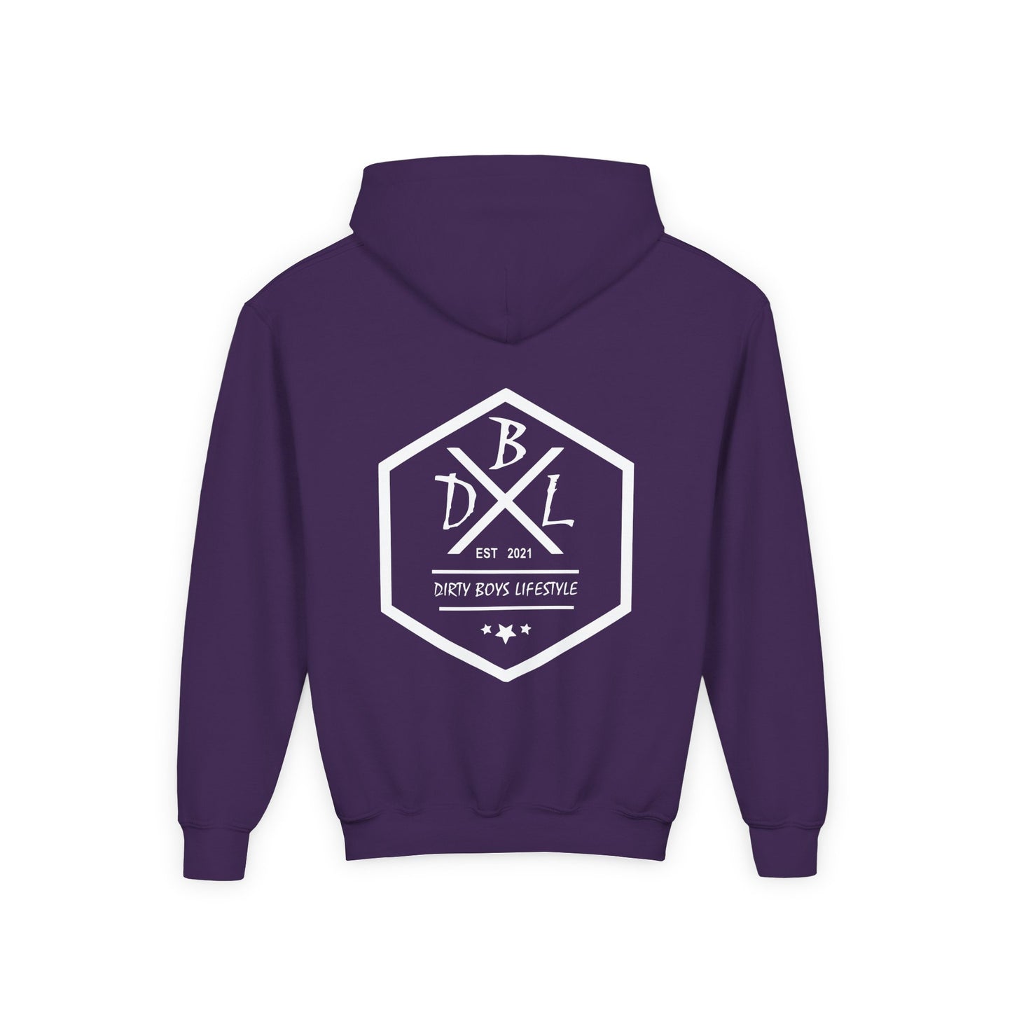 Dirty Boys Lifestyle Logo Youth Hoodie | Kids Graphic Sweatshirt
