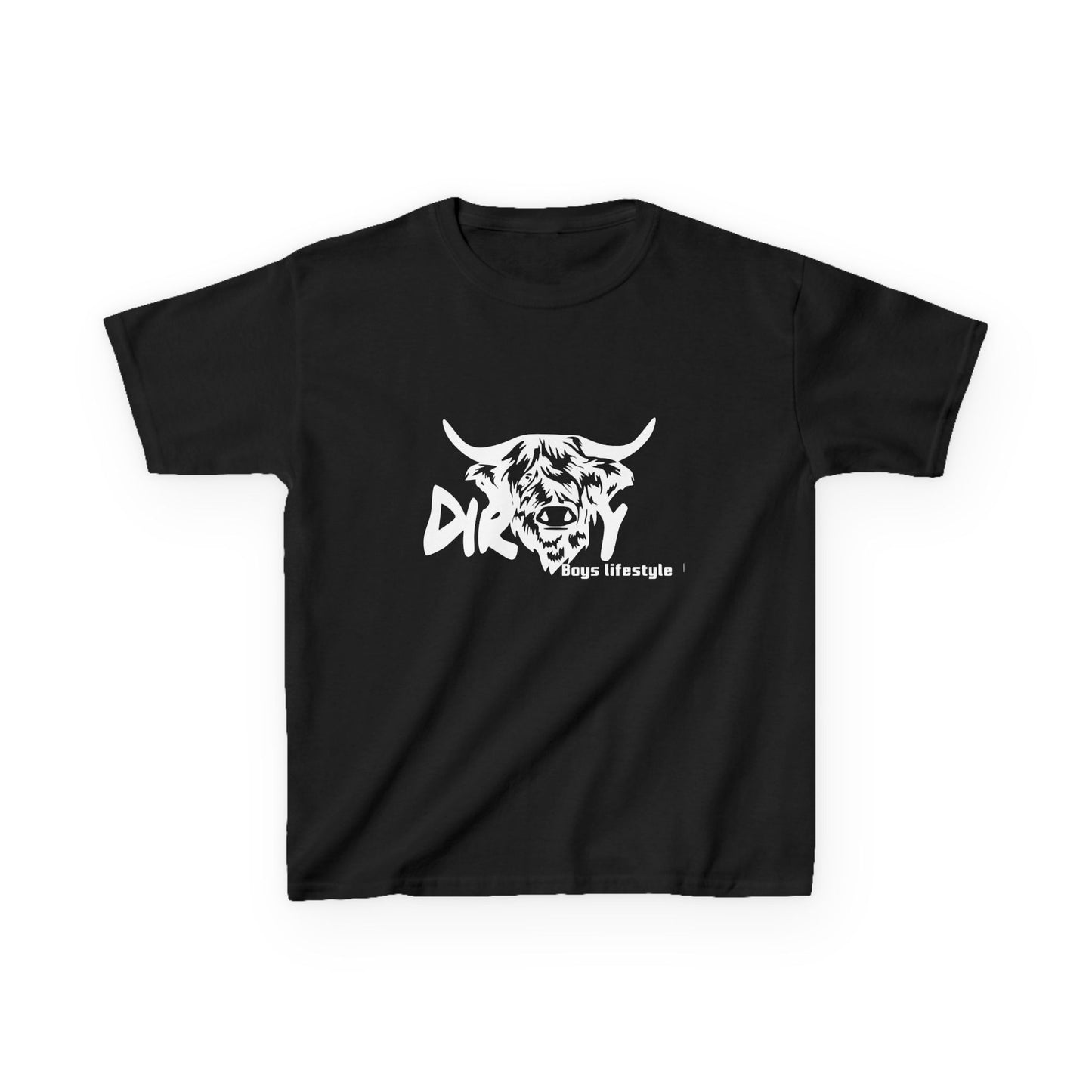 Dirty Boys Lifestyle “Dirty Cow” Youth Tee | Kids Graphic Shirt
