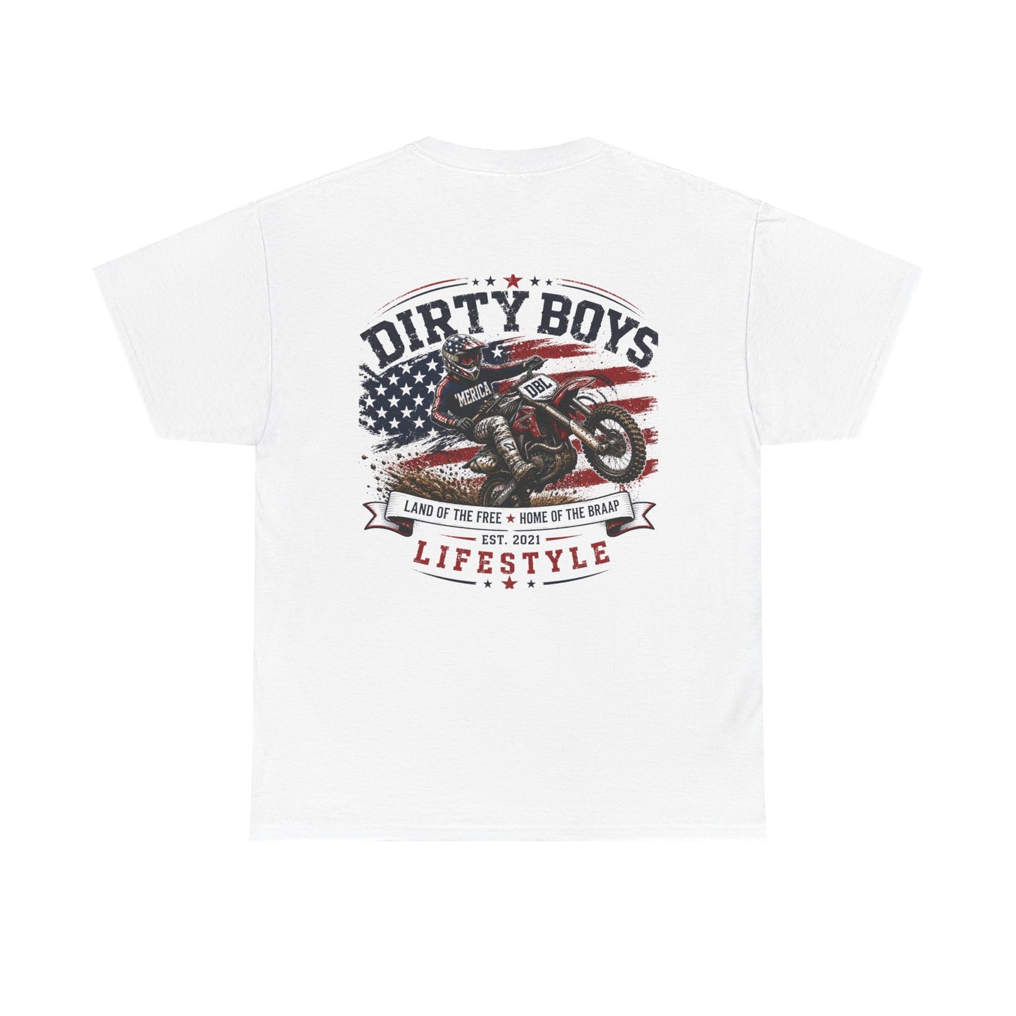 DBL Land of the Braap Tee | American Motocross Dirt Bike T-Shirt