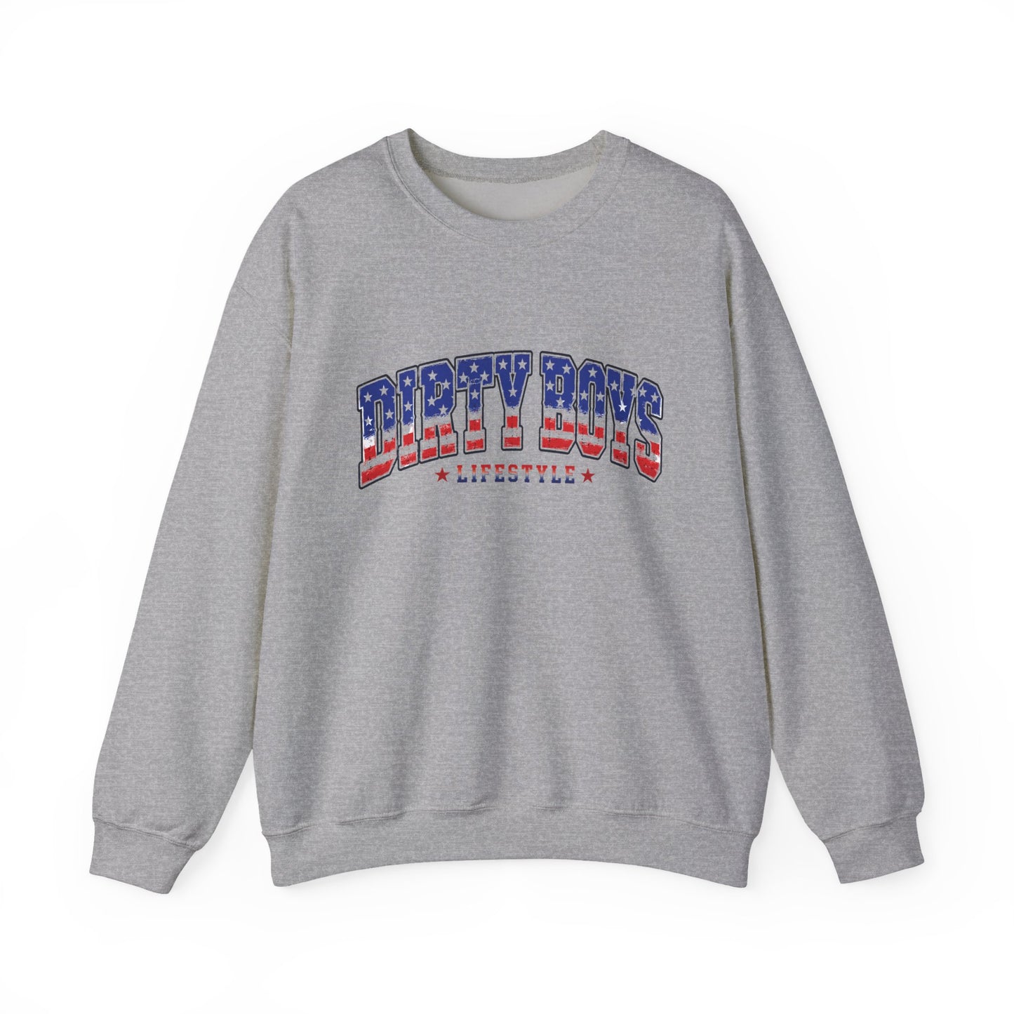 DBL American Flag Crew Neck | Dirty Boys Lifestyle Motocross Sweatshirt