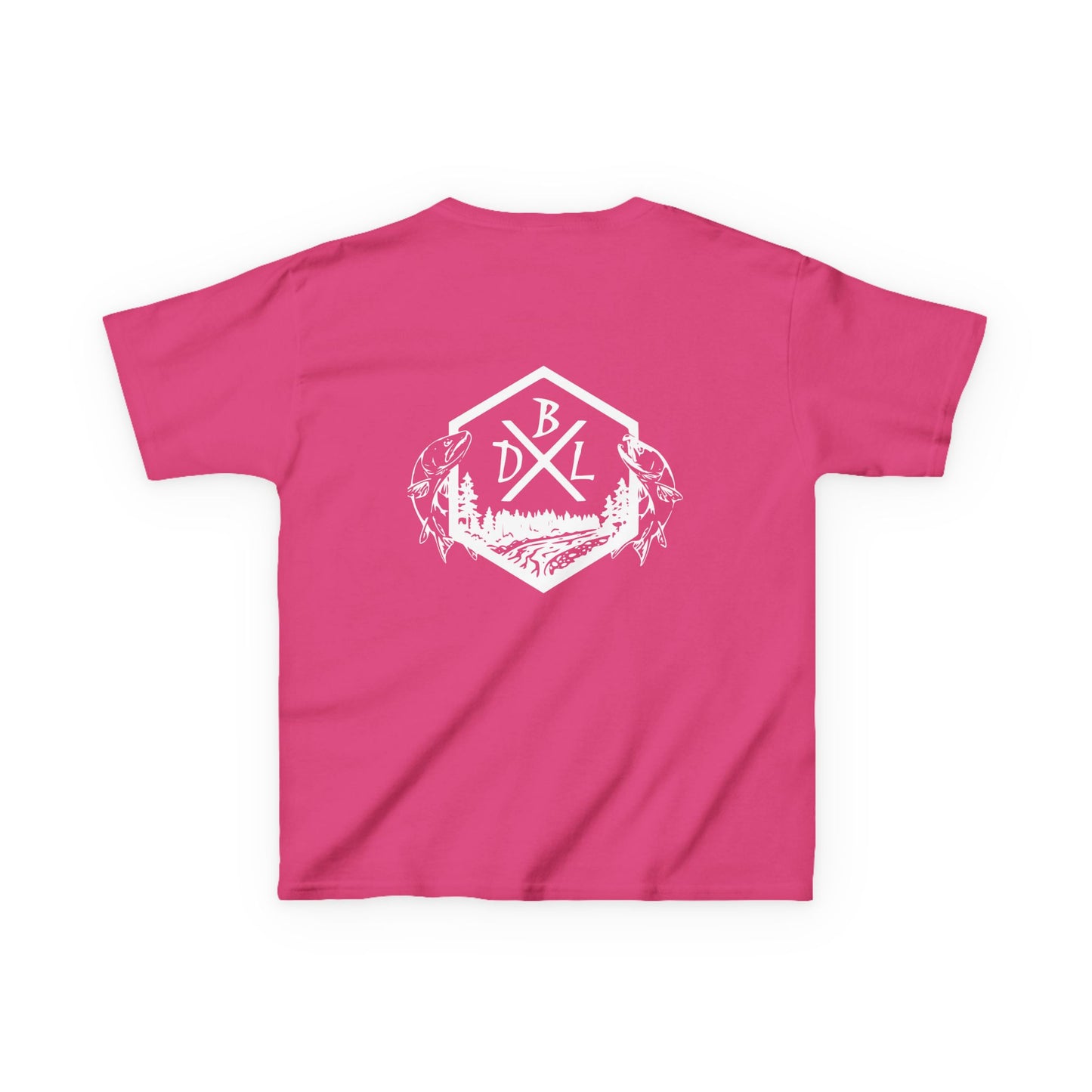 Dirty Boys Lifestyle “DBL Fish” Youth Tee | Kids Outdoor Graphic Shirt