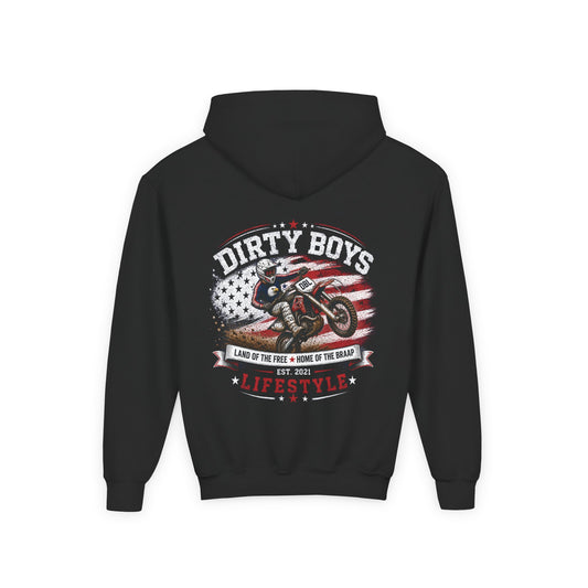 DBL Land of the Braap Hoodie | American Motocross Dirt Bike Sweatshirt