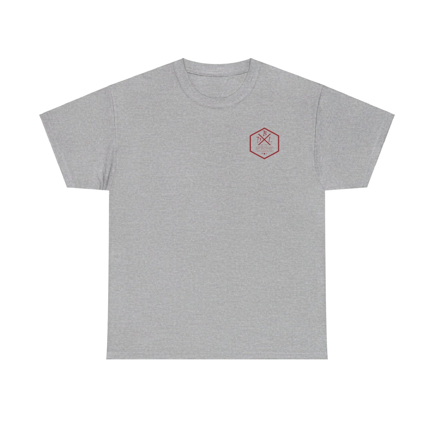 DBL Firefighter Flag Heavy Cotton Tee