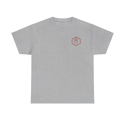 DBL Firefighter Flag Heavy Cotton Tee