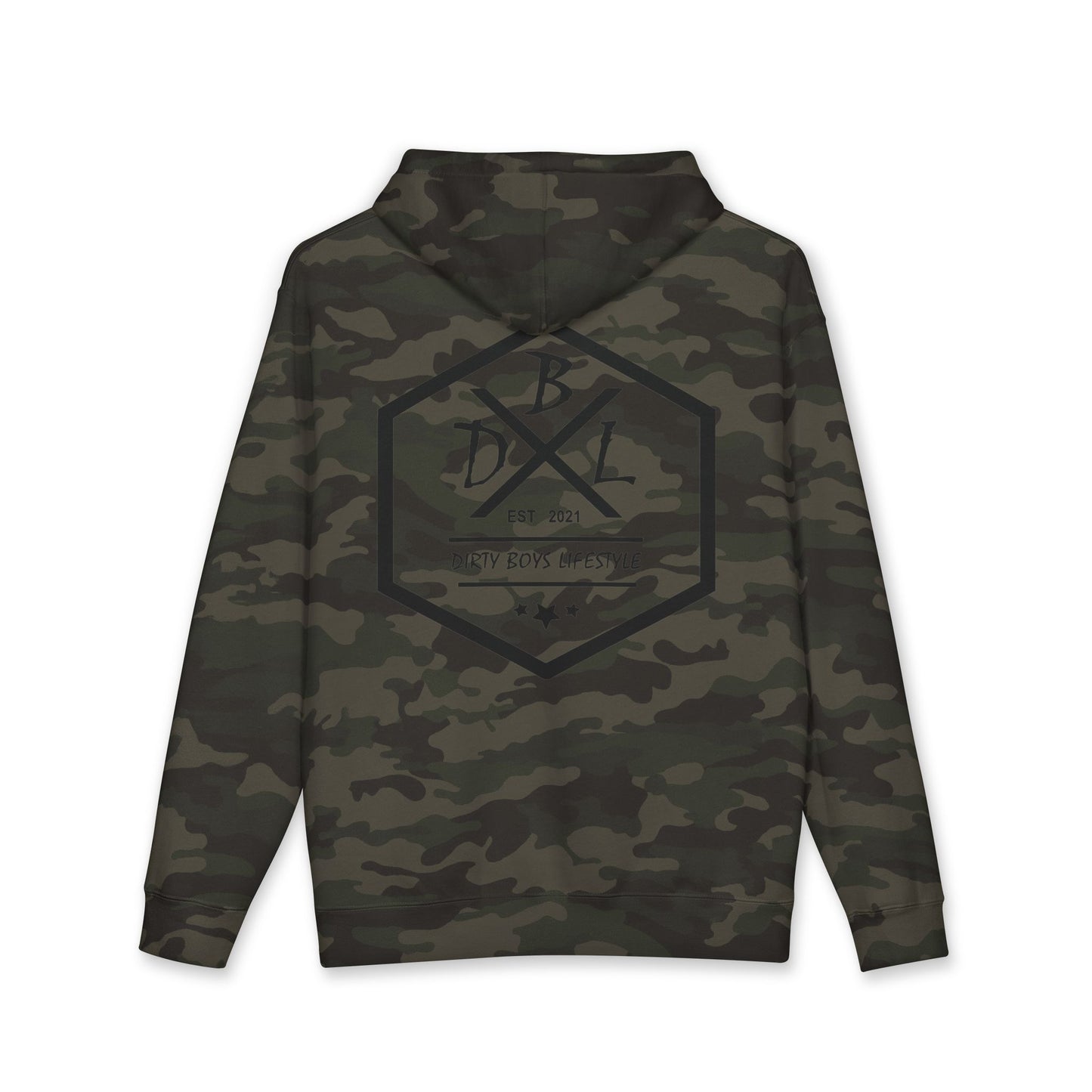 Camo Hoodie – Unisex Moto Pullover | Dirty Boys Lifestyle