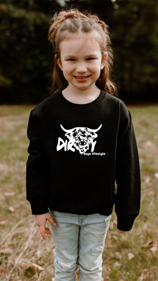 Dirty Cow Youth Long Sleeve Tee