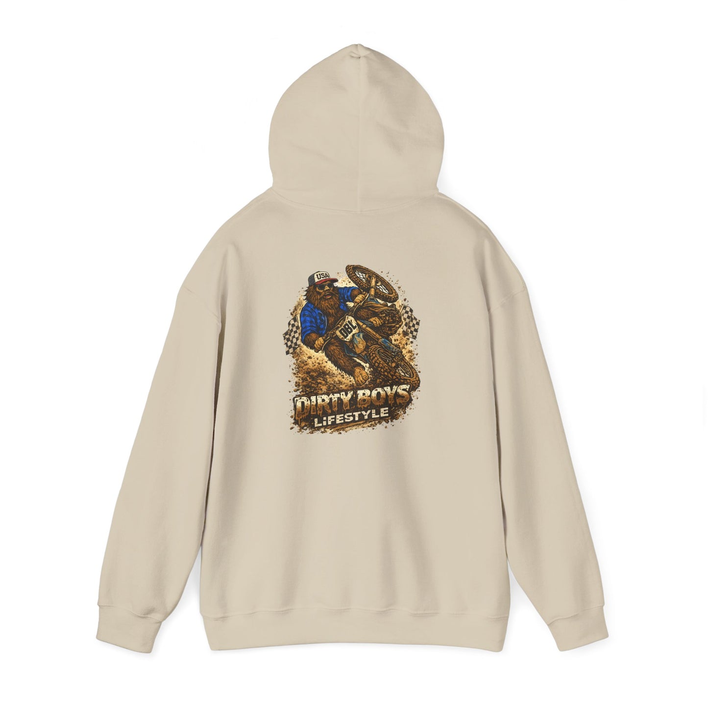 Dirty Boys Lifestyle Moto Graphic Hoodie