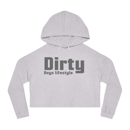 Dirty Boys Cropped Hooded Sweatshirt