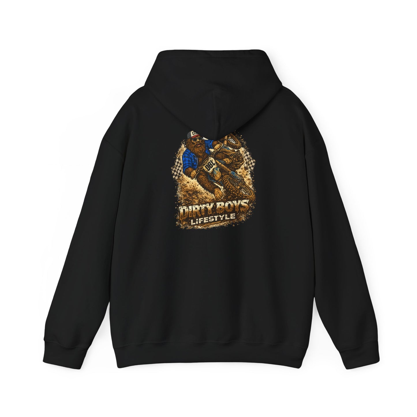 Dirty Boys Lifestyle Moto Graphic Hoodie
