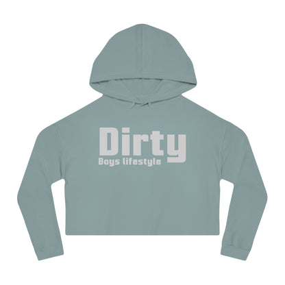 Dirty Boys Cropped Hooded Sweatshirt