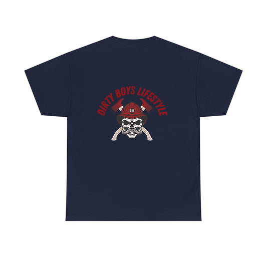 Dirty Boys Lifestyle “Firefighter” Tee | Unisex Graphic Shirt