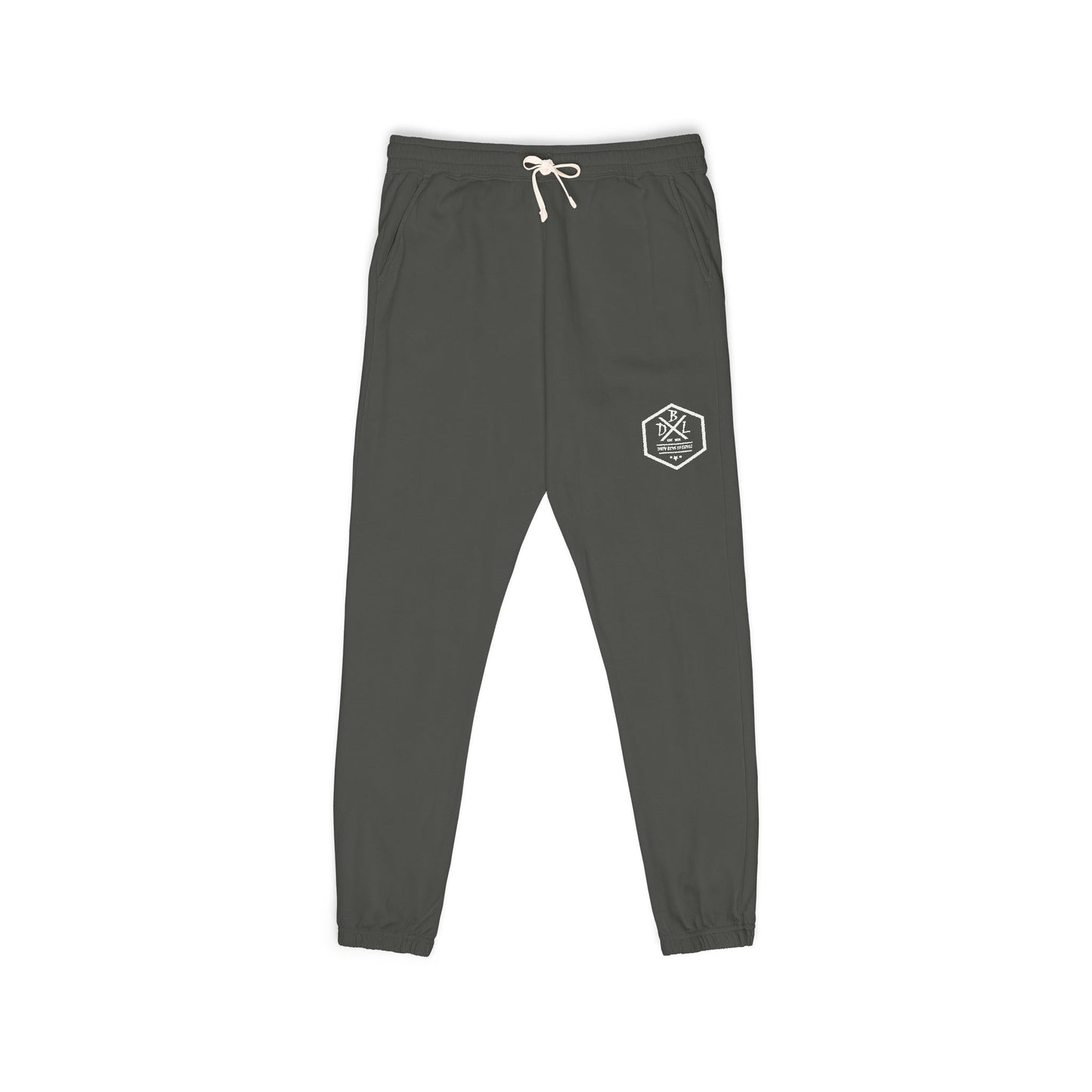 Dirty Boys Lifestyle Fleece Sweatpants | Unisex Cozy Garment-Dyed Lounge Pants
