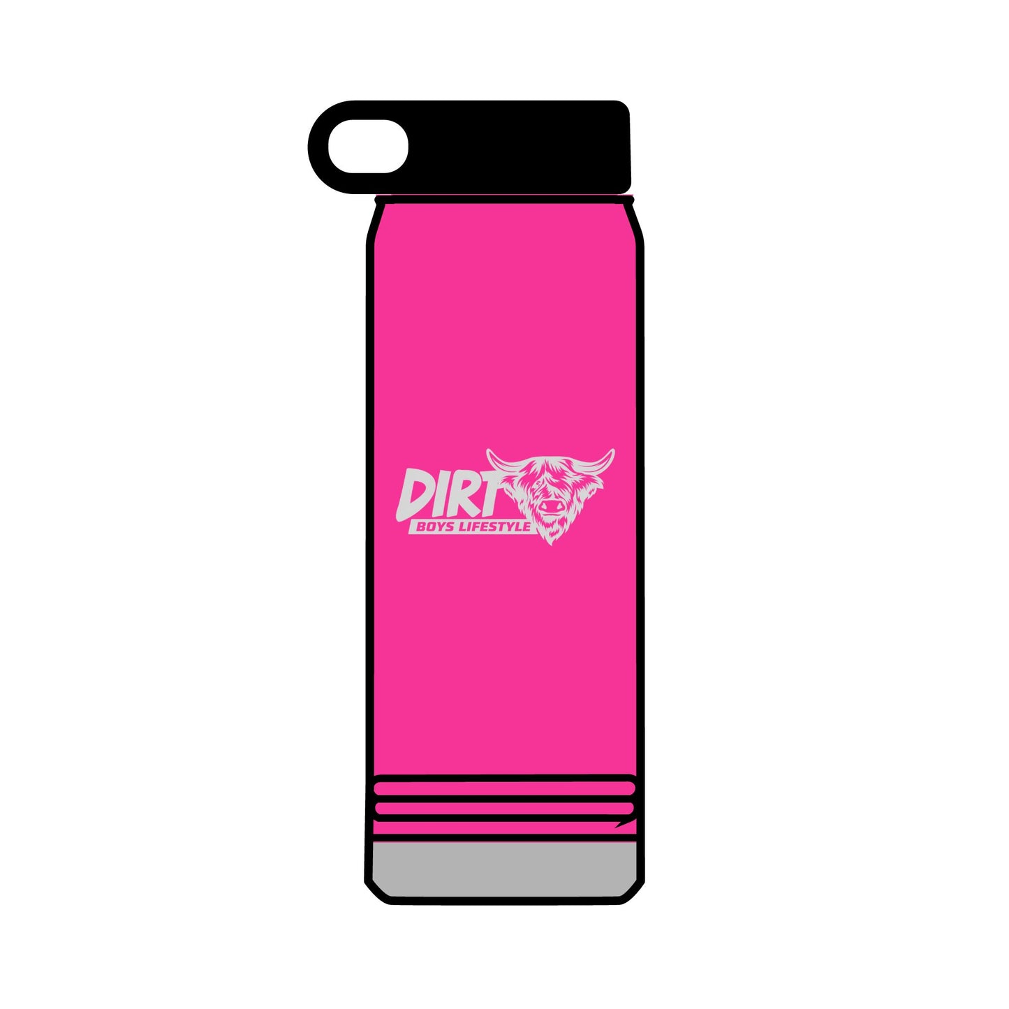 Dirty Boys Lifestyle 32oz Insulated Water Bottle – Stainless Steel