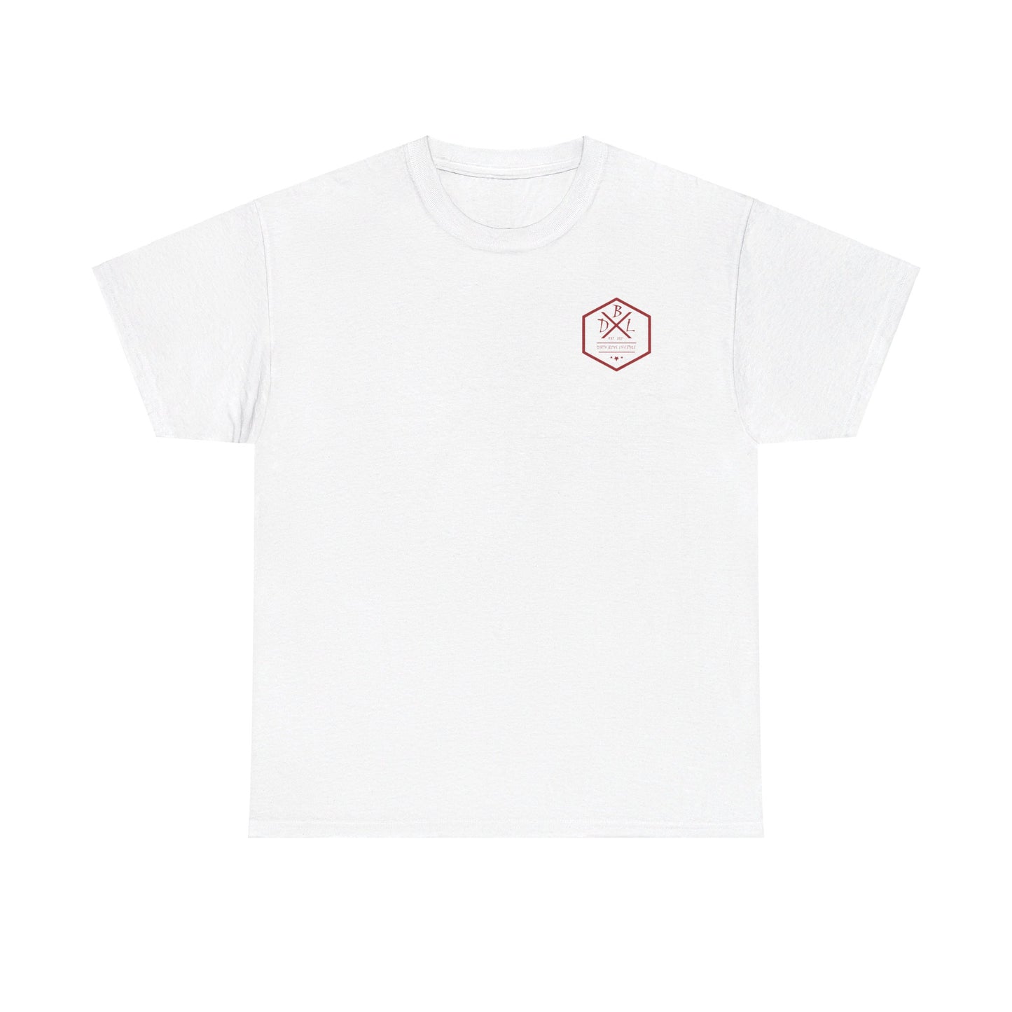 DBL Firefighter Flag Heavy Cotton Tee