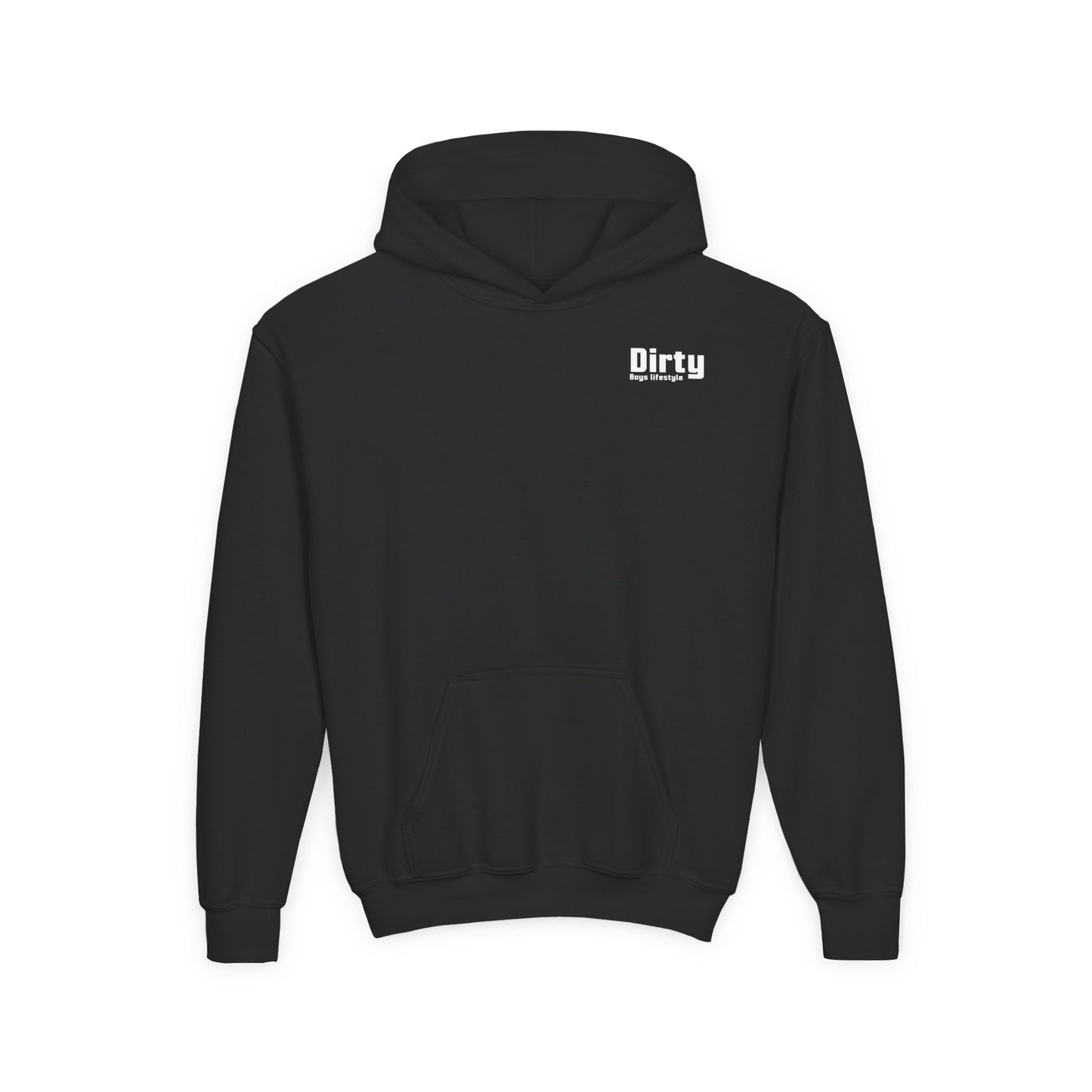 Dirty Boys Lifestyle “Dirty Cow” Youth Hoodie | Kids Graphic Sweatshirt