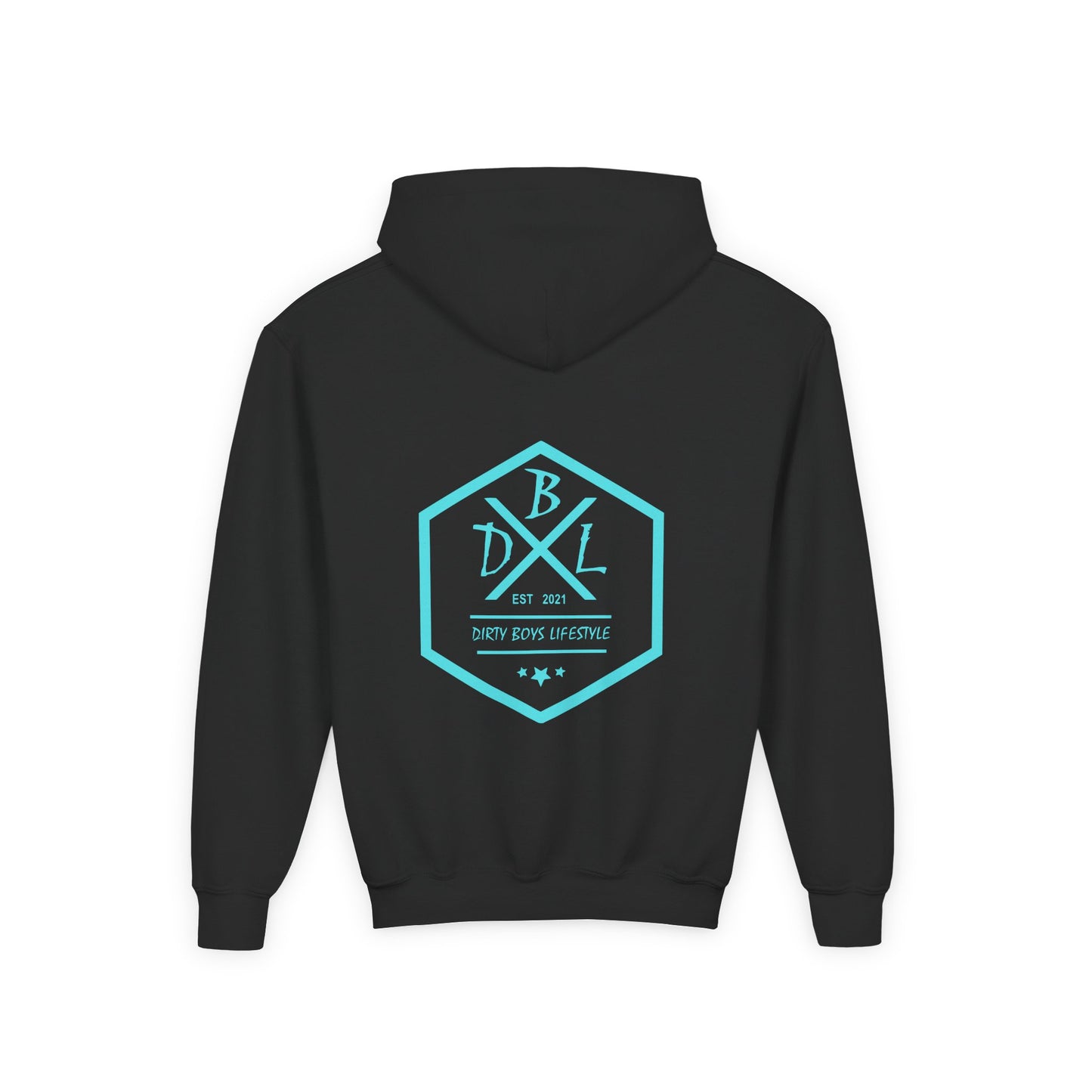 Dirty Boys Lifestyle Logo Youth Hoodie | Kids Graphic Sweatshirt