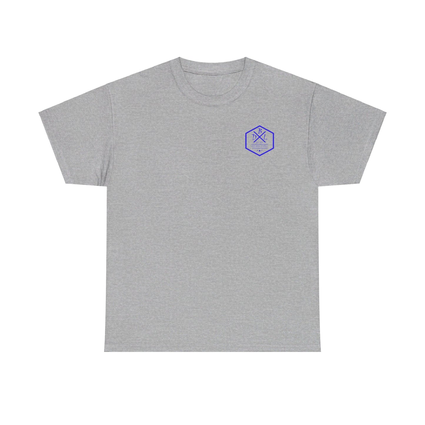 Blue Line Flag Unisex Heavy Cotton Tee