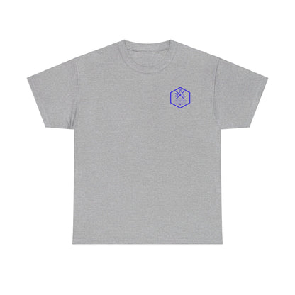 Blue Line Flag Unisex Heavy Cotton Tee