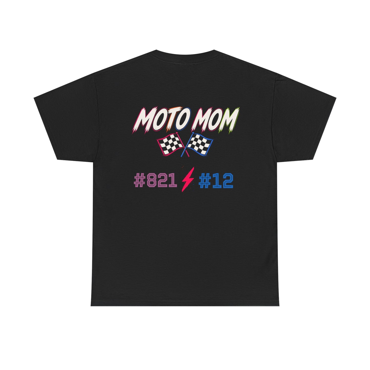 Moto Mom Shirt – Dirty Boys Lifestyle Tee with Custom Kid(s) Number