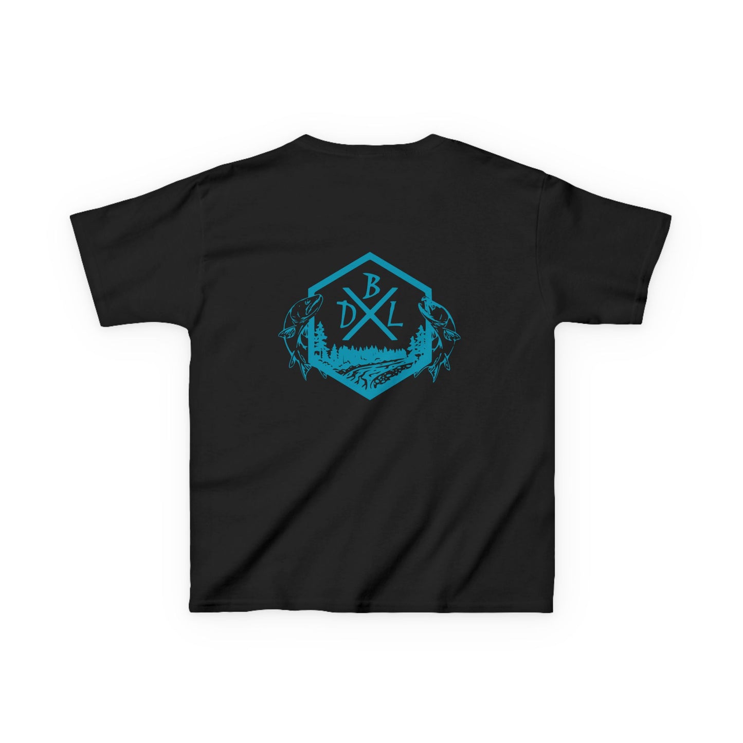 Dirty Boys Lifestyle “DBL Fish” Youth Tee | Kids Outdoor Graphic Shirt