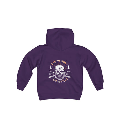 Dirty Boy Skull Hooded Sweatshirt Youth