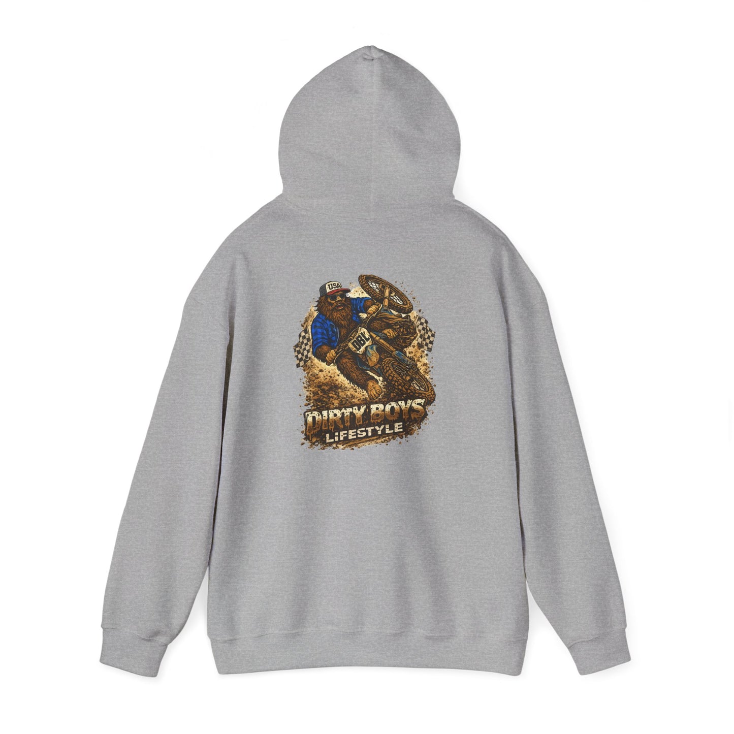 Dirty Boys Lifestyle Moto Graphic Hoodie