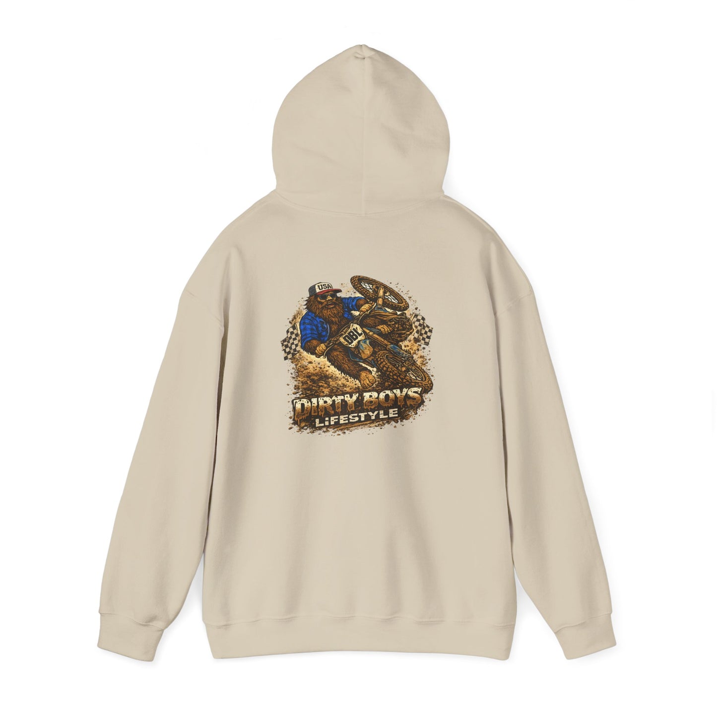 Dirty Boys Lifestyle Moto Graphic Hoodie