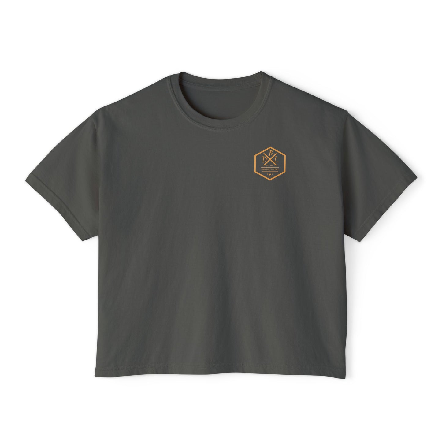 Women's Crop Tee - Dirty Boys Graphic Racing